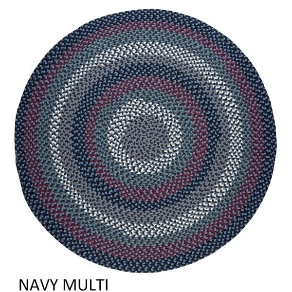 Rhody Rug Jamestown Indoor/Outdoor Braided Area Rug On Sale Bed