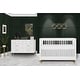 preview thumbnail 2 of 7, Evolur Loft Art Decor Crib White