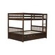 preview thumbnail 10 of 69, Full Over Full Bunk Bed with Twin Trundle