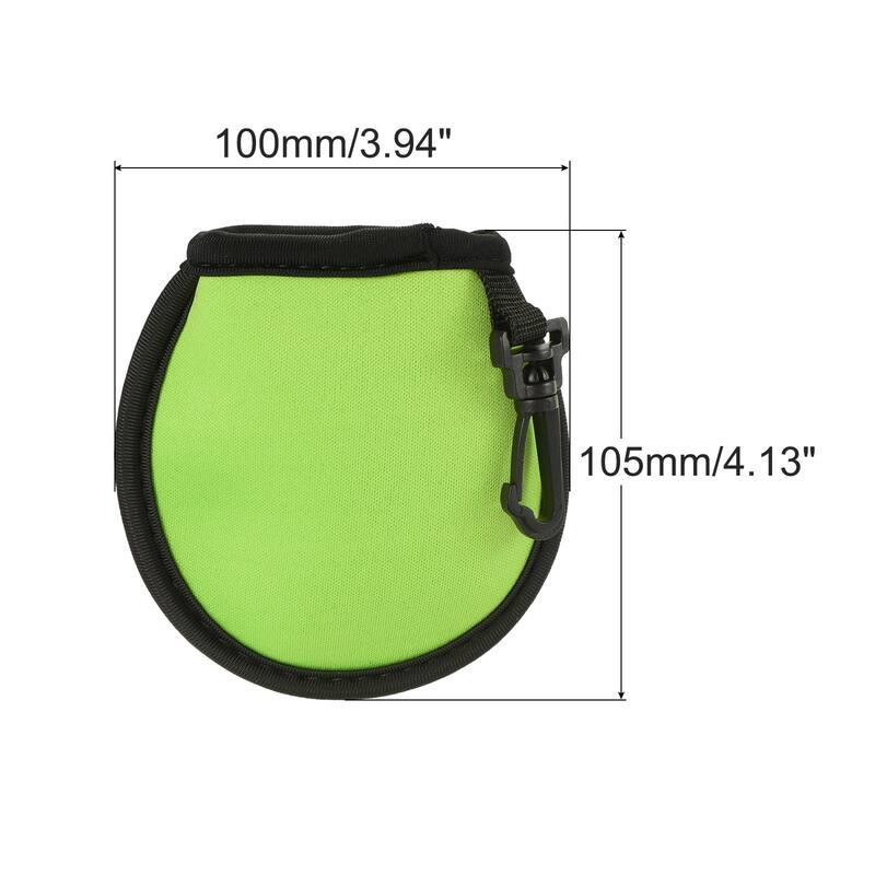 Golf Ball Cleaner Portable Pouch Pocket Washer Bag with Clips