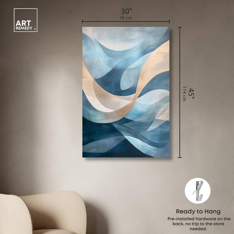 Submerged Canvas by Art Remedy, Gallery Wrapped