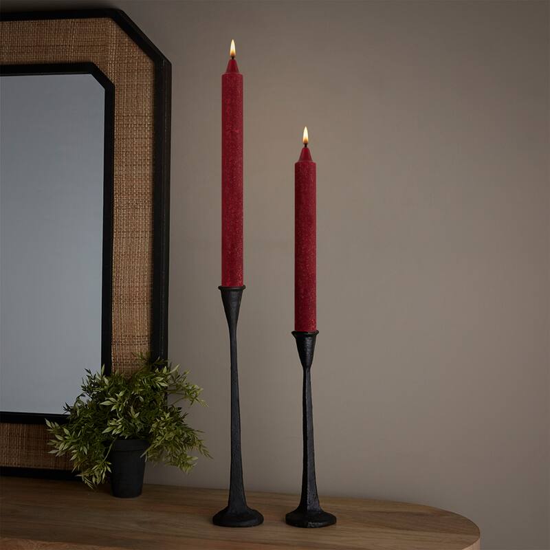 ROOT 12 Inch Unscented Timberline Arista Taper Candles box of 12 - 12 X 7/8