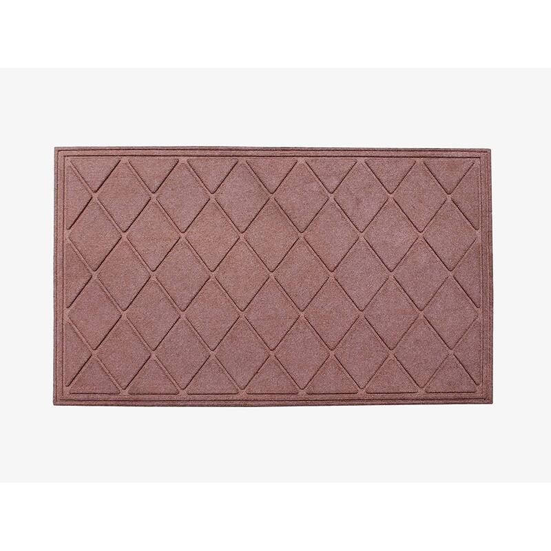 A1HC Water retainer Indoor/Outdoor Doormat, 24" x 36" - Light Brown 