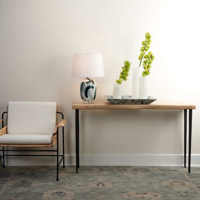 Jamie Young Farmhouse Wood Console Table