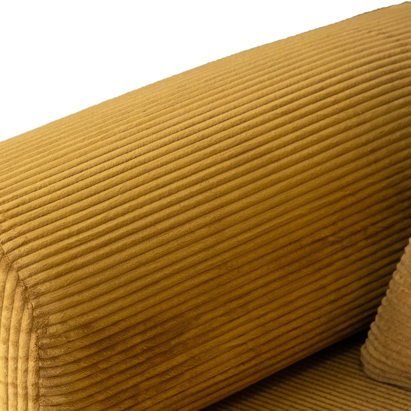 247 Shop At Home Sorai Modern Chenille Foam Modular Sofa with Pillows