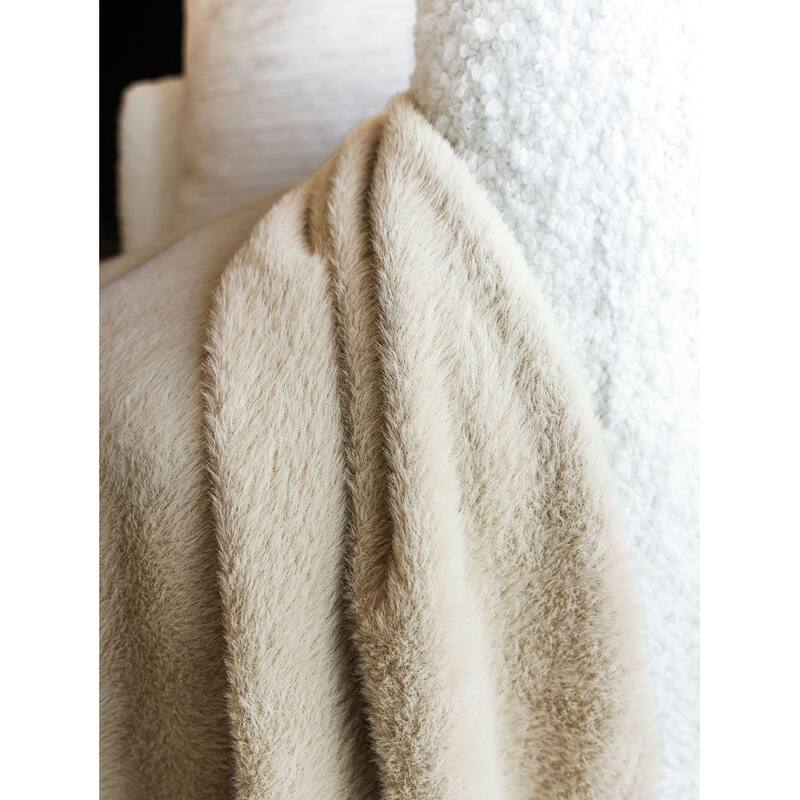 Jennifer Adams Faux Fur Embrace Throw