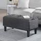 Option Dark Charcoal Grey Fabric/Black