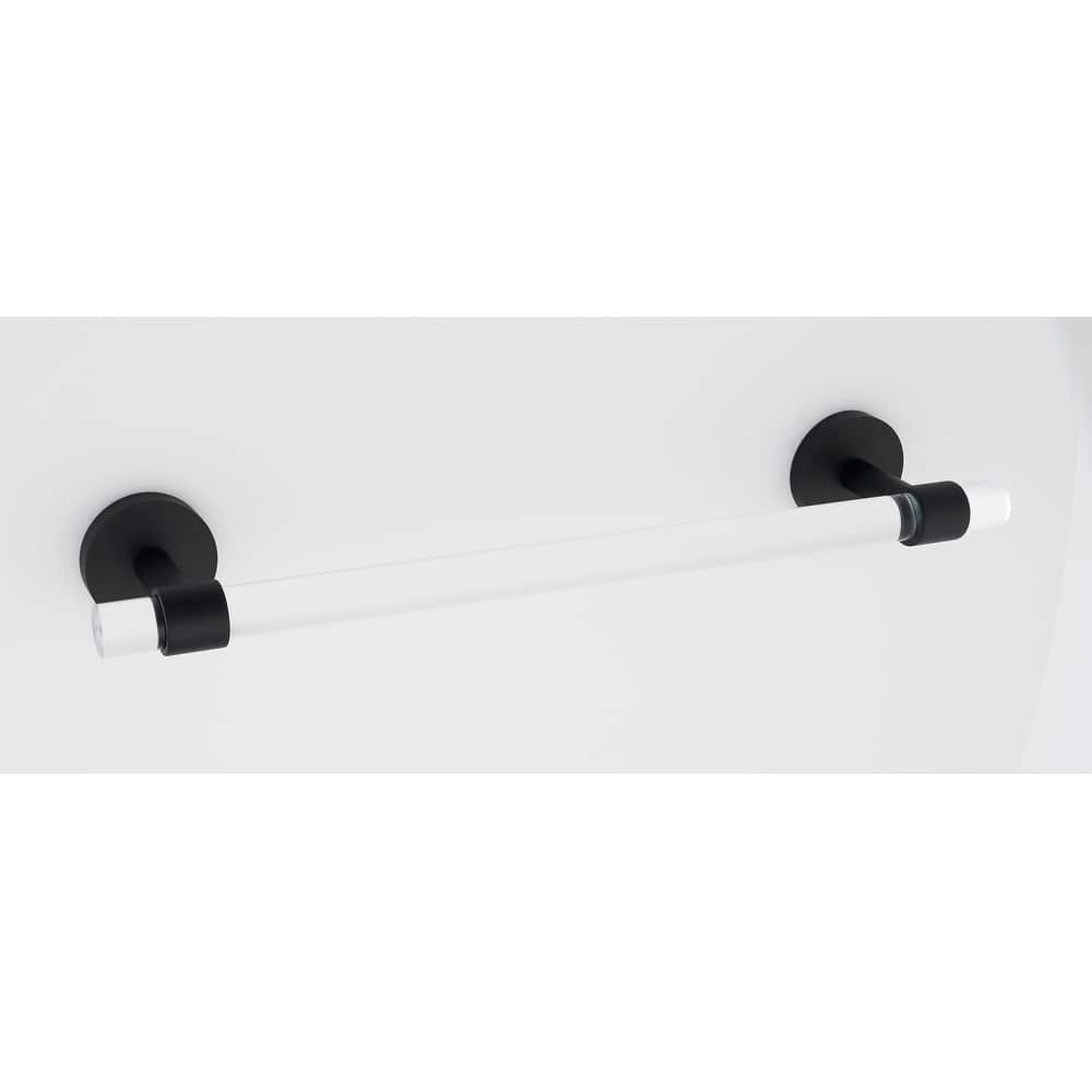Alno Contemporary Acrylic 18 Inch Wide Towel Bar