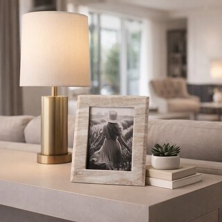 Rectangular Curved Marble Modern Photo Frame - Bed Bath & Beyond - 40714081
