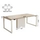 preview thumbnail 3 of 6, Large E0 Conference Table Commercial-Grade Meeting Desk