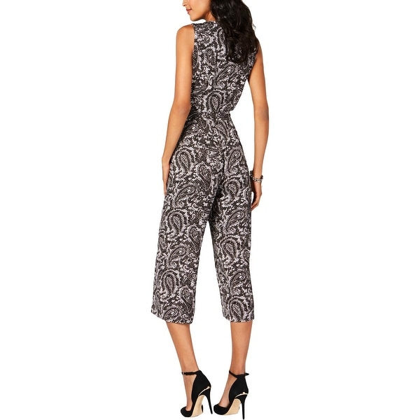 michael kors cropped jumpsuit