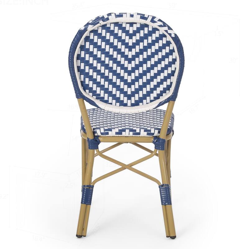 Outdoor Aluminum Bistro Set with Sophisticated Design