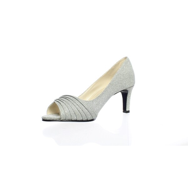 caparros silver heels