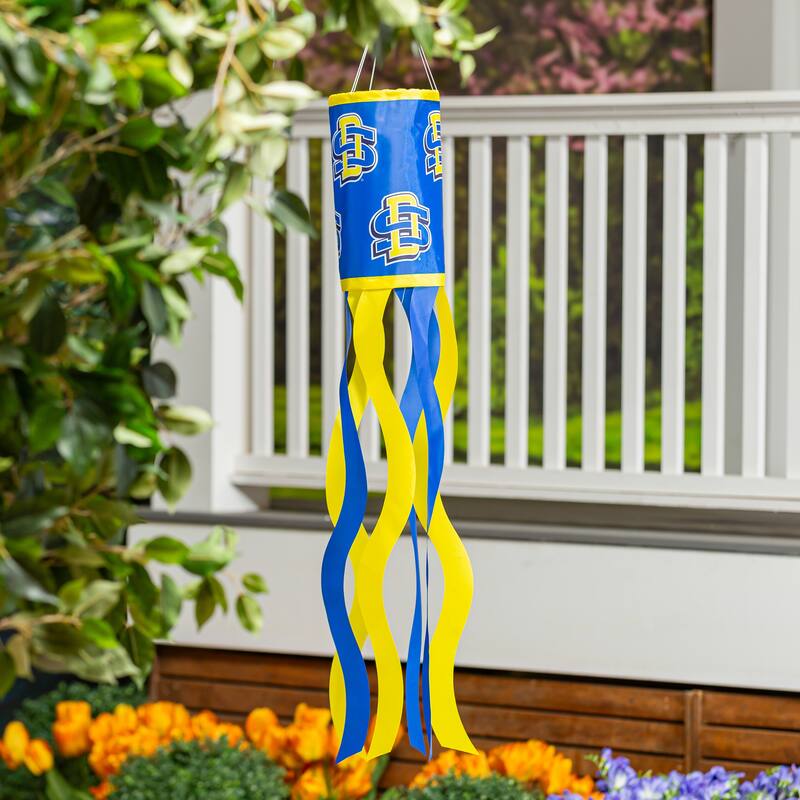 40" NCAA Team Sublimated Fabric Windsock - South Dakota St