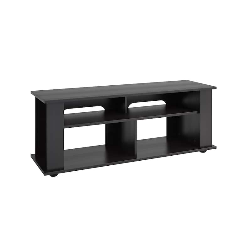 Bakersfield Black TV Stand, For TVs up to 55"