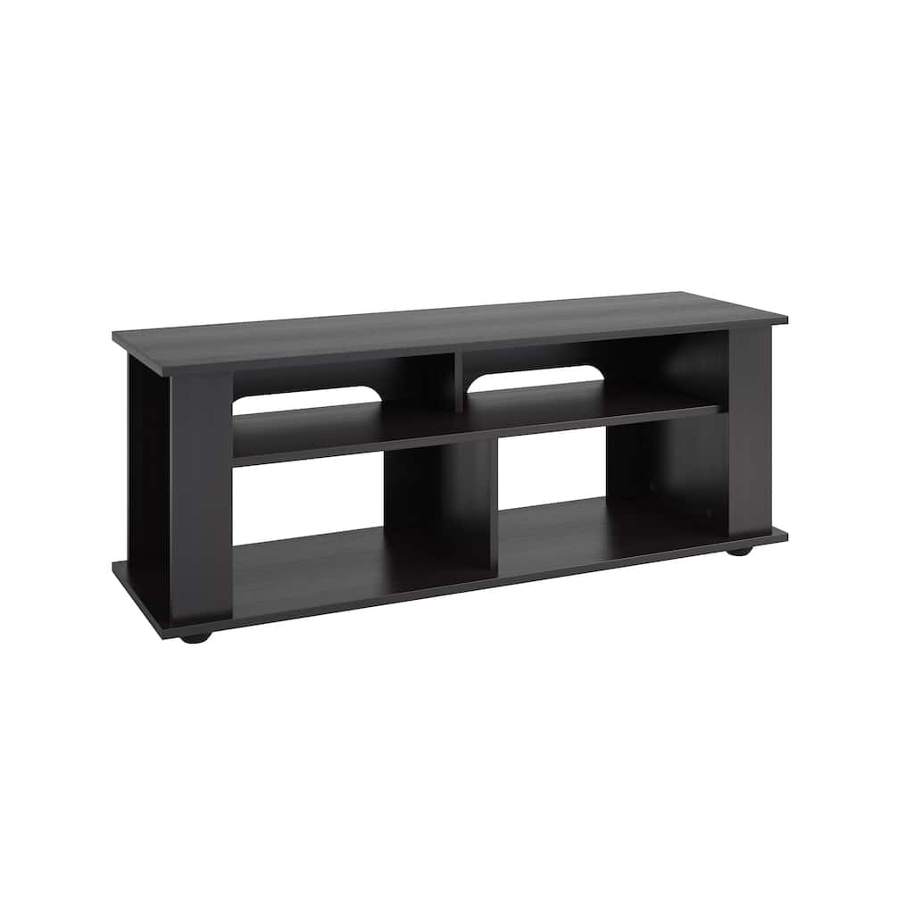Bakersfield Black TV Stand, For TVs up to 55"