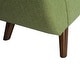 preview thumbnail 26 of 43, HomePop Modern Sherpa Storage Bench with Wood Legs - Cream