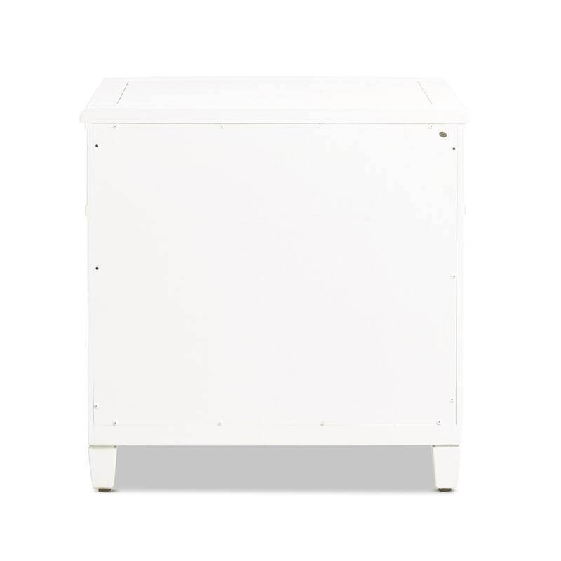 Dauphin 23.5" 3-Drawer Storage End Table