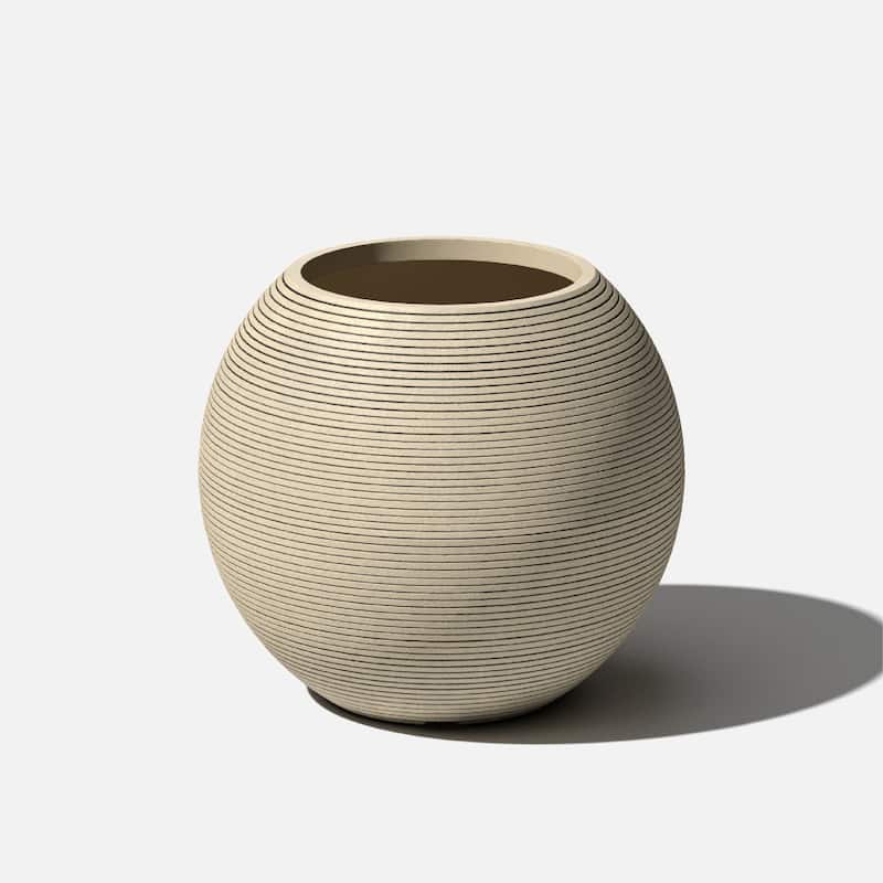 Veradek Strata Series Sphere 18'' Planter