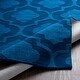 preview thumbnail 18 of 56, Hand-Woven Ali Tone-on-Tone Moroccan Trellis Wool Rug (9' x 12') - 9' x 12'
