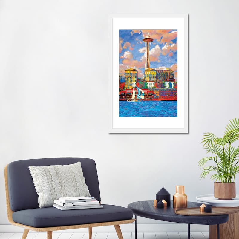 iCanvas "Sunny Seattle" by Lisa Robinson