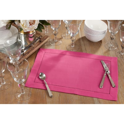 Classic Hemstitch Border Placemat (Set of 12)