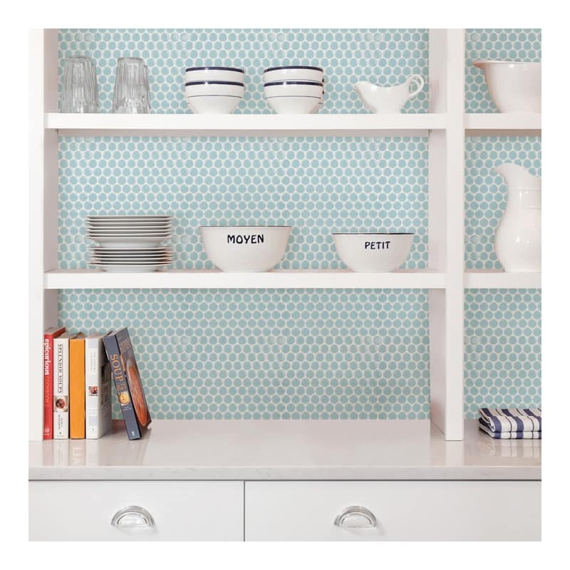 InHome Penny Tile Peel & Stick Backsplash Tiles