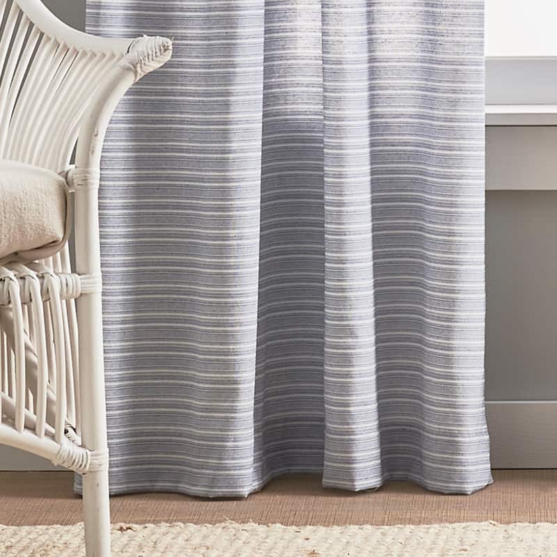 Cargo Stripe Grommet Curtain Panel Pair
