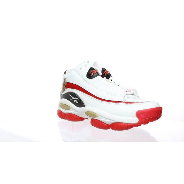 Shop Reebok Mens The Answer Dmx Mu White Basketball Shoes Size 7