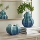 preview thumbnail 2 of 2, Uttermost Ocean Wave Outdoor Glazed Vases Set/2