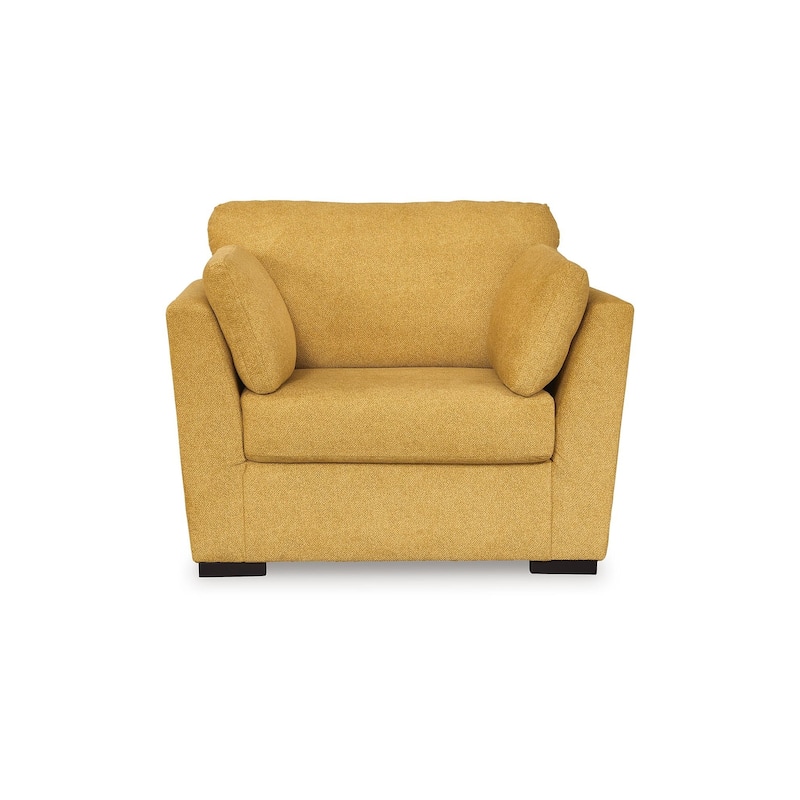 Signature Design by Ashley Keerwick Yellow Oversized Chair - 48"W x 41"D x 39"H