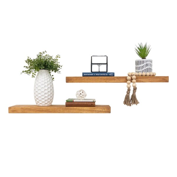 Del Hutson Designs True Floating Shelves 24", Set of 2. Opens flyout.