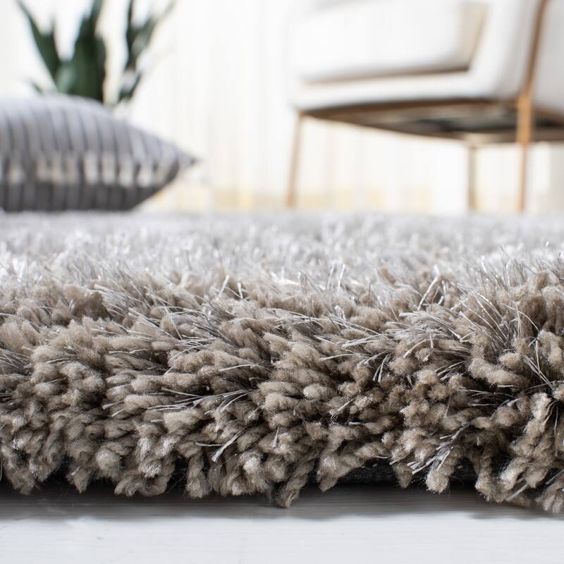 Martha Stewart by SAFAVIEH Handmade Shag Miljonka 1.8-inch Thick Rug