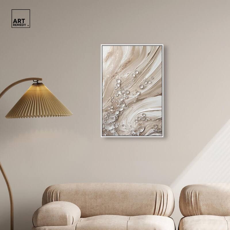 Viscous Veils III Canvas by Art Remedy