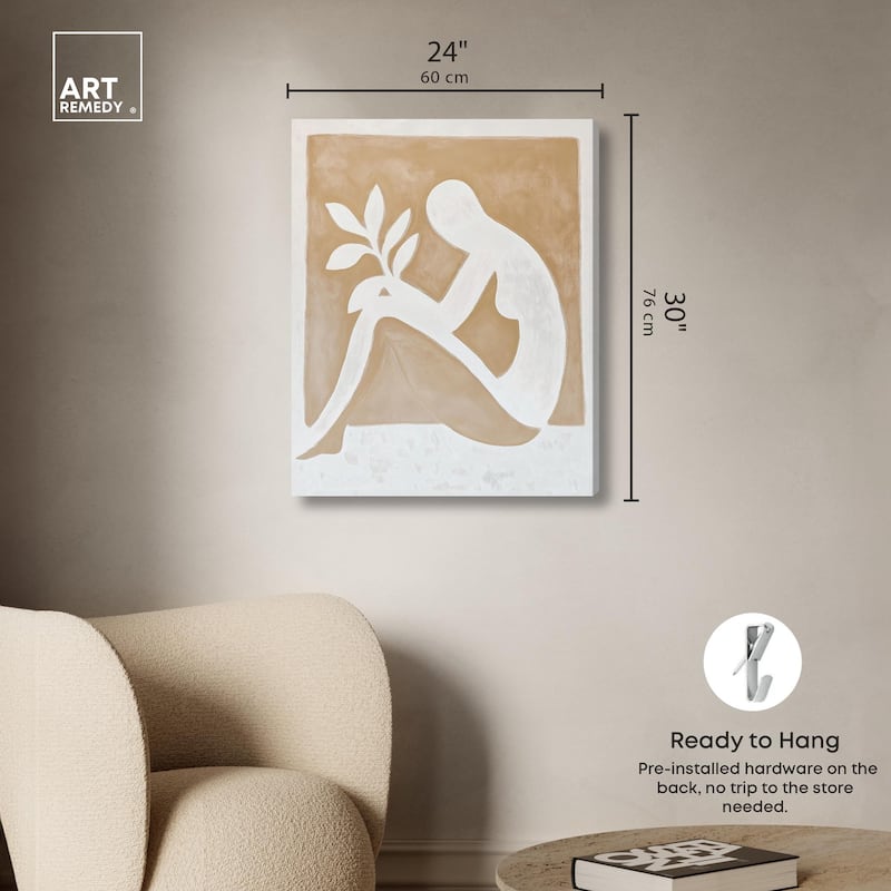 Pale Sentinel Canvas by Art Remedy, Gallery Wrapped