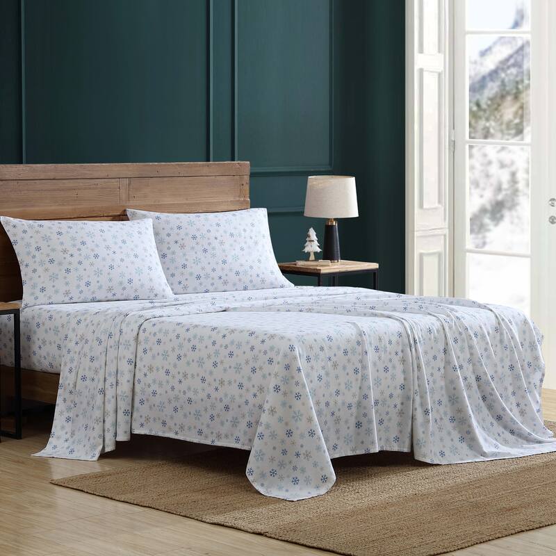 Holiday Flannel Sheet Set