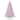 Pre-Lit Lavender Flocked Artificial Christmas Tree w/ White Lights