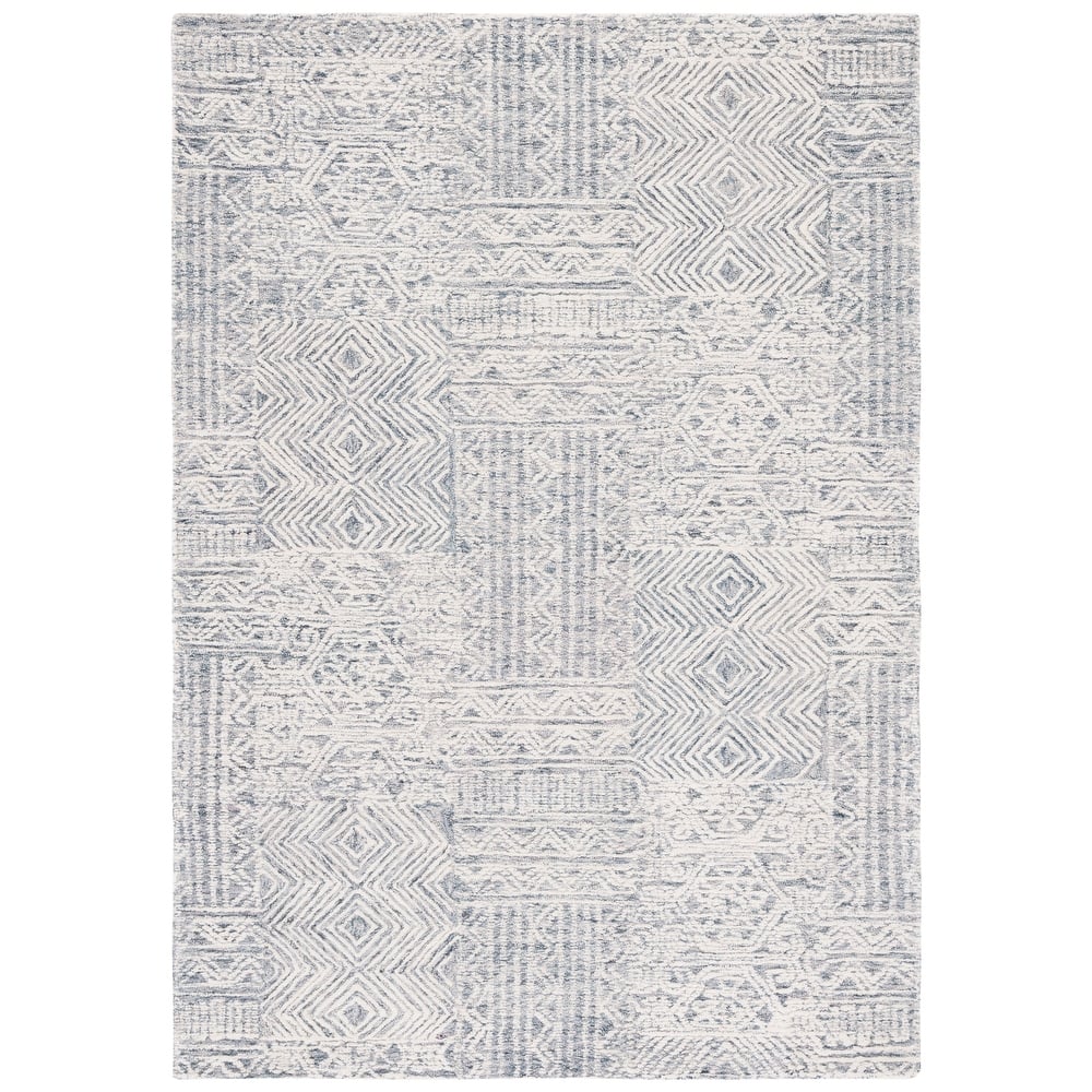 SAFAVIEH Handmade Abstract Edmonde Modern Tribal Wool Rug