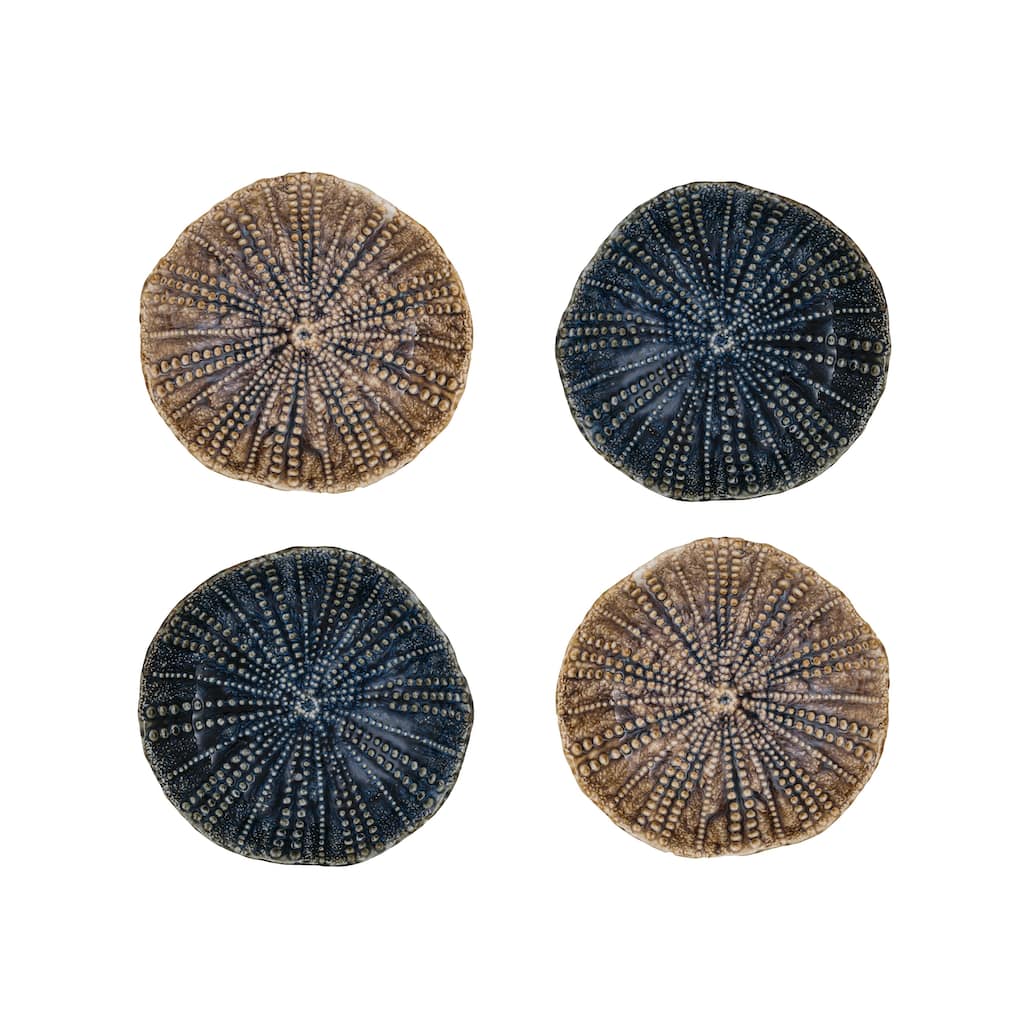 Stoneware Dish with Embossed Dots in Two Styles