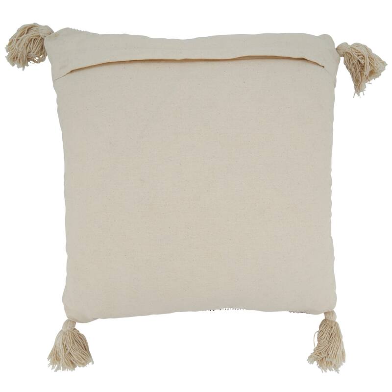 Throw Pillow With Chindi Design