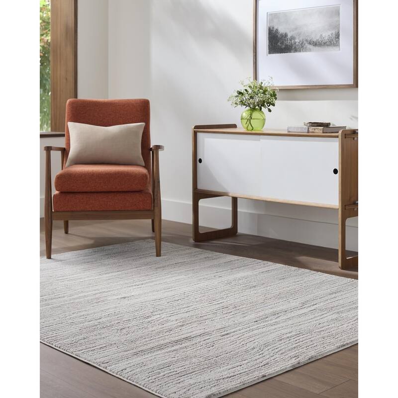 Livabliss Enfield Modern & Contemporary Area Rug - Light Beige - 7'10" x 10'
