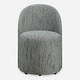 preview thumbnail 1 of 6, Uttermost Roll With It Dining Chair - N/A Teal