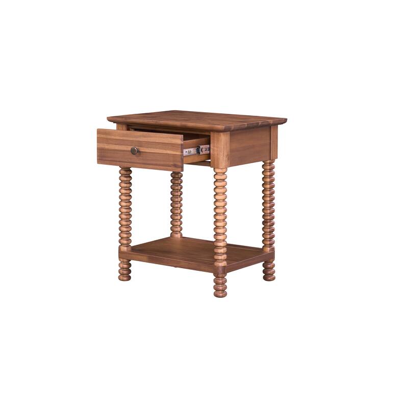 NPD Furniture Azella 1 Drawer Nightstand