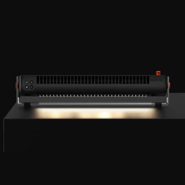 Sharper Image AXIS 16 Airbar Tower Desk Fan with Task Light Bed Bath