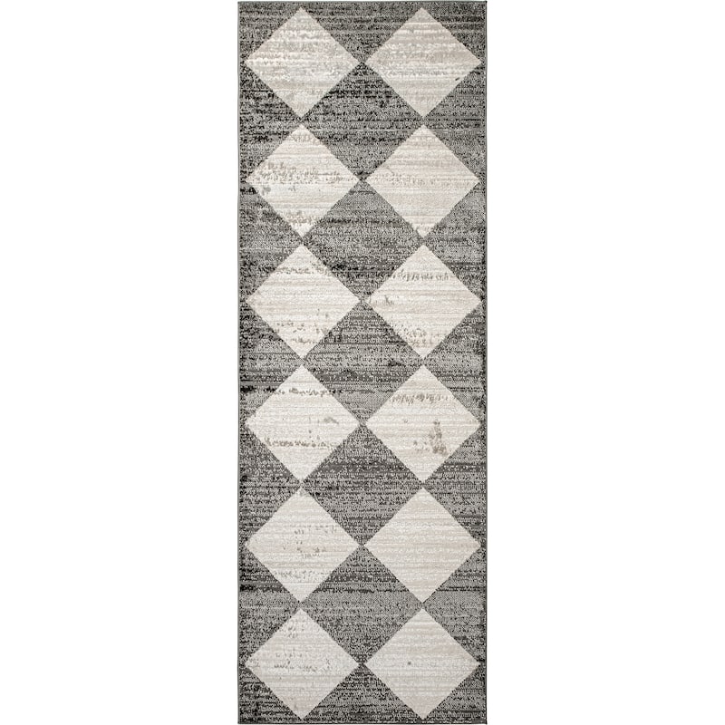 Nuloom Gianna Contemporary Geometric Checker Tile Area Rug