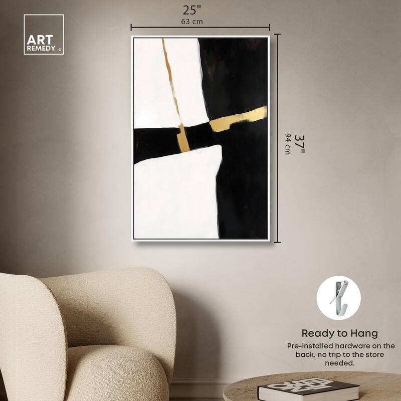 Dichotomy III Canvas by Art Remedy