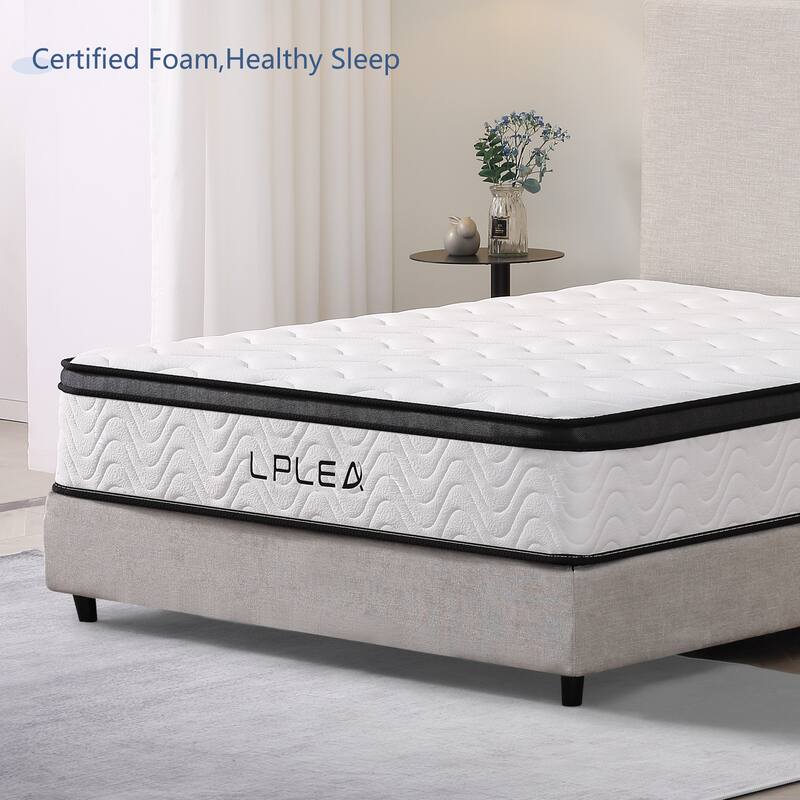 Lplea 12 Inch Hybrid Gel Memory Foam Mattress