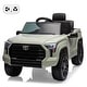 preview thumbnail 15 of 40, Licensed Toyota Tundra 12V Kids Ride on Car , Ride on Truck Car with Remote Green