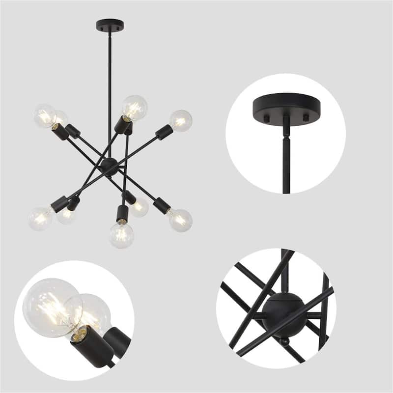 Mid-Century Modern Sputnik Chandelier