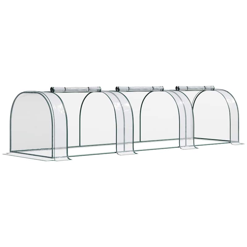Transparent Pvc Tunnel Greenhouse